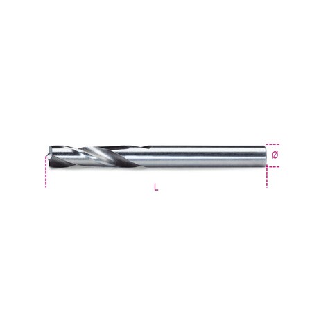 Beta Special End Mill for Welding, 6mm 4230006